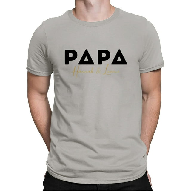 SOMOWI Men's T Shirts Dad Comfortable Round Neck Short Sleeve With Unique Print Grey Classic Fall Tees 3XL