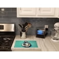 thumbnail image 2 of Aqua Pearl Oyster Glass Cutting Board 12 in x 15 in, 2 of 5