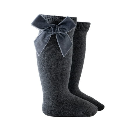 

0-3Y Infant Newborn Baby Girls Autumn Winter Stockings Velvet Bowknot Leggings Warmer Breathable