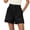 Black, variant on Summer Women High Waisted Casual Denim Shorts Denim Shorts Wide Leg Shorts with Pockets