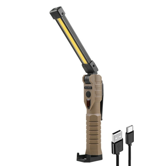 COB XPE LED Work Light 400 Lumens Inspection Lamp 7 Gear for Outdoor Car Repair