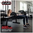 thumbnail image 6 of CAP Universal Flat Weight Bench, Black, 6 of 10