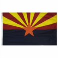 thumbnail image 2 of 5x8' Arizona Nylon State Flag - All Weather, Durable, Outdoor Nylon Flag - All Star Flags, 2 of 3