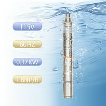 115V Stainless Steel Submersible Well Pump Deep Well Pump Submersible Pump