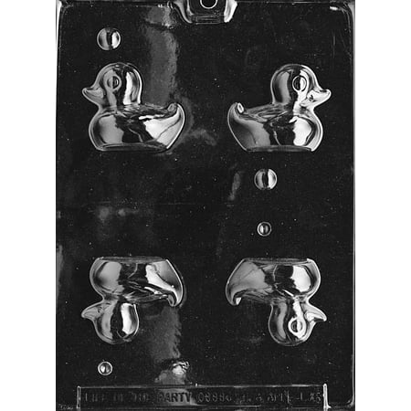 Duck Cake Mold - Small 3D Duck Mold Chocolate Mold - E196 - Includes Melting & Chocolate Molding Instructions