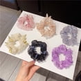thumbnail image 4 of Bandeau Élastique Chouchou Mode Cheveux Papillon pour Fille, 4 of 10