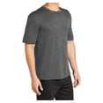 thumbnail image 4 of Yellow Rooster Men's PosiCharge Competitor Polyester Tee Shirt Iron Grey Heather XL, 4 of 8