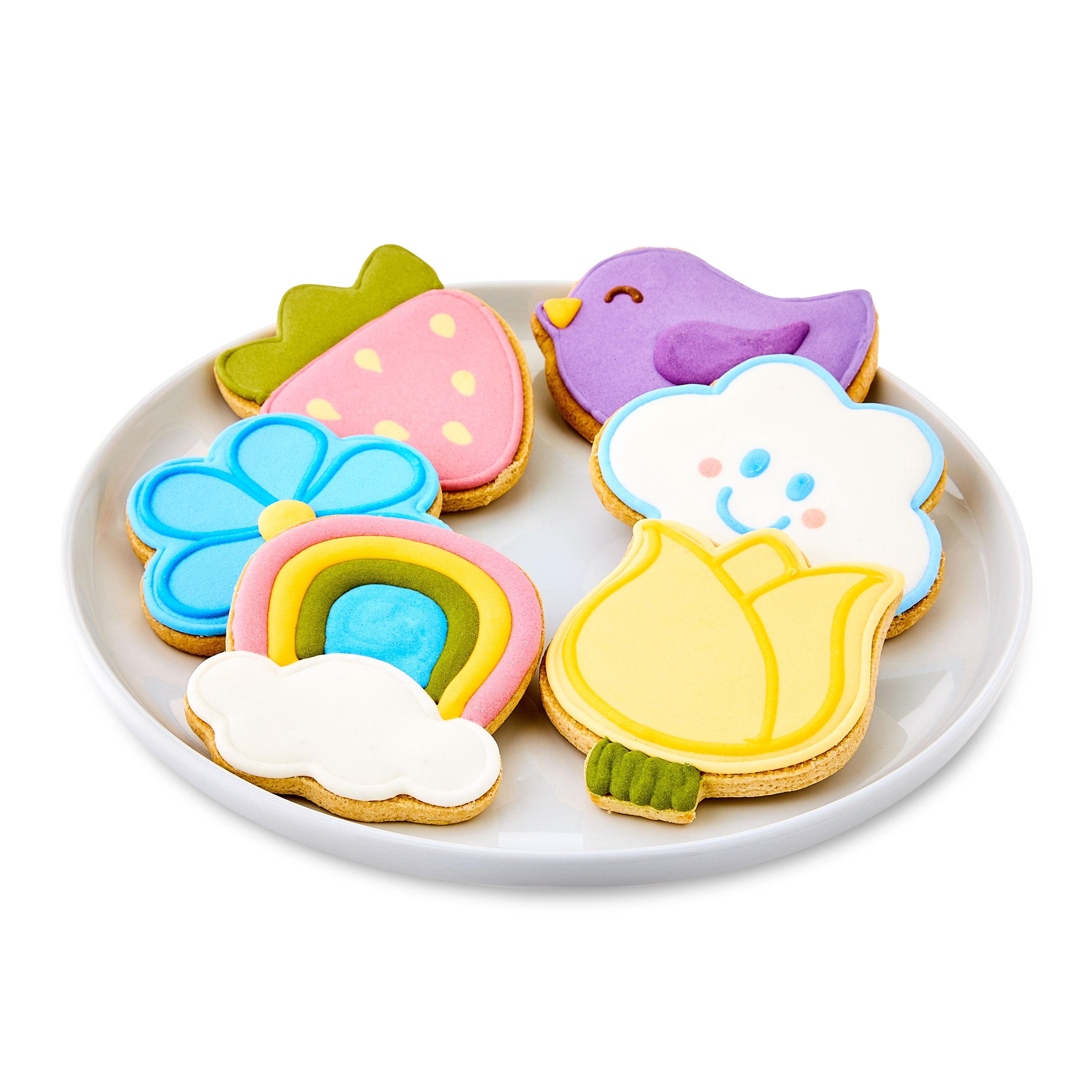Freshness Guaranteed Pre Baked Hand Decorated Sugar Cookies, 13.2 oz, 6 Count