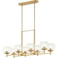 thumbnail image 4 of Quorum Lighting - Lyon - 8 Light Chandelier In contemporary Style-21 Inches Tall, 4 of 4