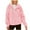 Pink coat for women, variant on Usmixi 2025 Sherpa Coat for Women Womens Plush Sweatshirt Coat Casual Solid Loose Drawstring Hooded Jacket Full Zipper Cozy Fuzzy Fleece Outerwear with Pocket Winter Sherpa Coat