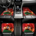 thumbnail image 6 of Lsque Mario Print 4-Piece Floor Mats, Heavy-Duty Rubber Liners, Anti-Slip Design, All-Season Automotive Protection, Vehicles, Cars, Trucks, and SUVs, 6 of 7