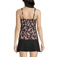 thumbnail image 2 of Lands' End Women's V-Neck Wrap Underwire Tankini Swimsuit Top, 2 of 3