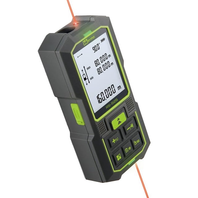 Medidor de distancia láser Inkerma Dual Laser 160 m con recargable