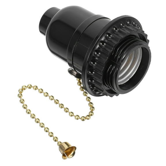 UPKOCH Lamp Replacement Parts Black Plastic 1 Set