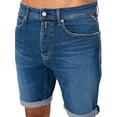 thumbnail image 5 of Replay RBJ.981 Denim Shorts, Blue, 5 of 6
