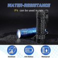 thumbnail image 5 of Uv Flashlight 2-piece 9 Led Black Light Detector (black+blue) Handheld Portable Black Light Flashlight Mini Flashlight Pet Urine Detector For Dry Stai, 5 of 5