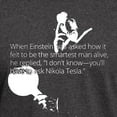 thumbnail image 3 of CafePress - Tesla Einstein Quote T Shirt - Men's Classic Graphic Cotton T-Shirt, 3 of 4
