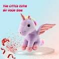 thumbnail image 4 of Sew Butiful Animales de peluche de unicornio de 8 pulgadas, lindos juguetes de regalo de unicornio para niñas, unicornios, regalos de cumpleaños, juego de juguetes de peluche suaves para bebés, niñas, 4 of 4