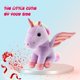 thumbnail image 4 of Sew Butiful Animales de peluche de unicornio de 8 pulgadas, lindos juguetes de regalo de unicornio para niñas, unicornios, regalos de cumpleaños, juego de juguetes de peluche suaves para bebés, niñas, 4 of 4