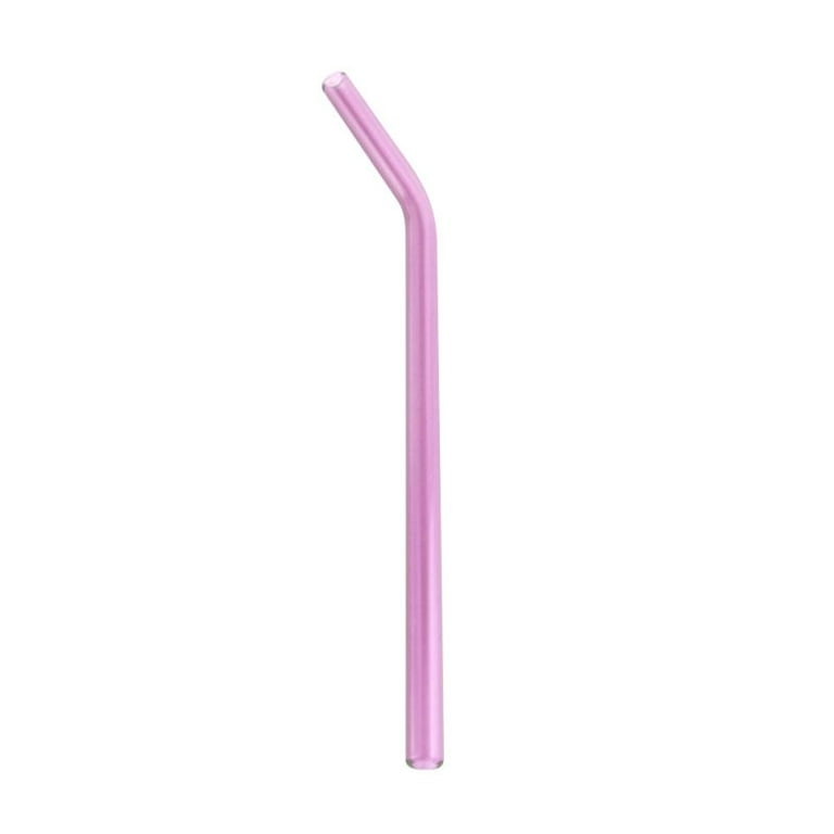 Reusable Glass Drinking Straws - 8mm*18cm- Smoothie Straws for