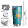 thumbnail image 6 of Soccer 20 oz Stainless Steel Tumbler with Leak Proof Lid Water Bottle for Mountain Halloween Fishing Christmas, 6 of 7