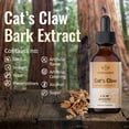 thumbnail image 6 of HERBAMAMA Cat's Claw Liquid Extract 2 fl. oz - Uncaria Tomentosa - Muscle, Joint & Immune Support, 6 of 7
