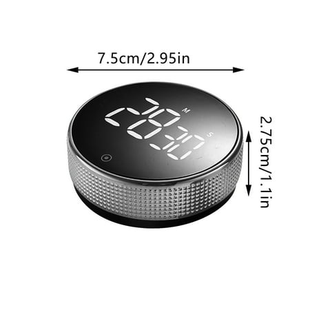 

Tightarely Smart Timer Led Magnetic Attraction Rotation Timer