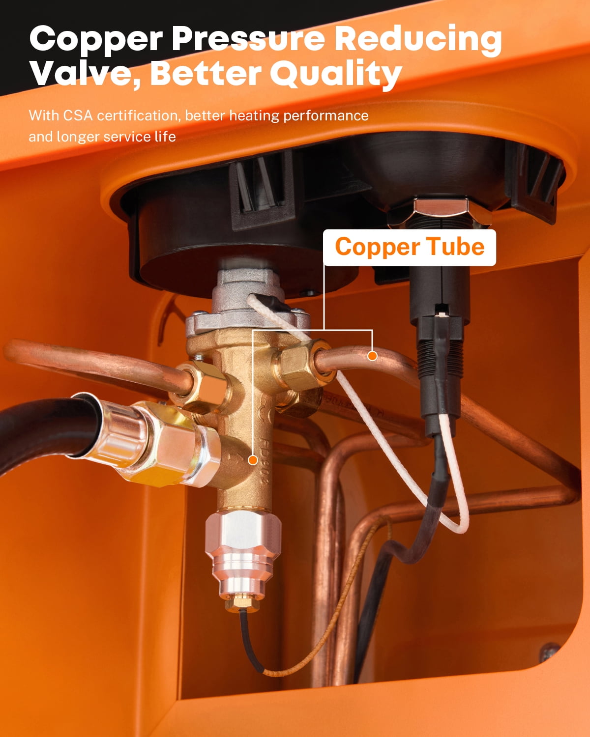 Kohree Propane Heater Portable 18000 BTU Cabinet Space Heater for Home ,Garage, Outdooor Sports ,Camping,RV,Fishing,Orange