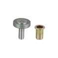 thumbnail image 6 of 30 Pcs Car Motorcycle Titanium Tone M6 Fender Bumper Washer Bolt Rivet Nut Kit Aluminum Alloy Engine Bay Fastener, 6 of 6