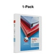 thumbnail image 6 of Staples Heavy Duty 1" 3-Ring View Binder with D-Rings and Four Interior Pockets White 3/Pack, 6 of 7