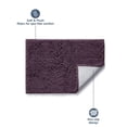 thumbnail image 2 of LammaLoe Bath Rug, Chenille Bathroom Rug, Absorbant Bath Mat For Bathroom Decor, Shower Mat 17x24, 2 of 7