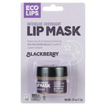 Eco Lips Overnight Intensive Lip  with Blackberry, .34oz 1ct