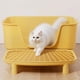 thumbnail image 4 of Alfombrilla para arenero de gato: alfombrilla de doble capa con base antideslizante para controlar la arena y facilitar la limpieza de las patas., 4 of 6