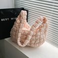 thumbnail image 1 of Bolso de nube plisado, moderno, para hombro, portátil, para hacer bolas de masa hervida, con capacidad para las axilas de algodón para mujer, 1 of 4