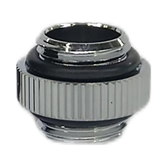 Quick Connector for Air Pipe Double External Teeth, Chrome Plated, Easy and Tool-Free Connection