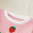 thumbnail image 6 of Baby Girl Outfits Toddler Fall Winter Clothes Cute Long Sleeve Sweatshirt Tops Pants Set Infant 2Pcs Clothing, 6 of 9