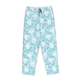 thumbnail image 4 of Xecao Cute Rabbit Women's Straight Lounge Pajama Pants: The Epitome of Relaxed Sleepwear, 4 of 9