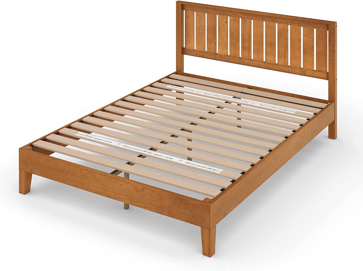 Zinus Alexis 12 inch Wood Platform Bed Frame with Headboard