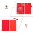 thumbnail image 2 of Minkissy 10Ensemble Cartes de Vœux de Mariage Chinoises Rouges et Dorées avec Style Simple pour Couples, 2 of 4