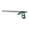 thumbnail image 2 of Square Angle Ruler, 300mm Combination Square Angle Ruler 45/90 Degree With Bubble  Multi Functional Universal Adjustable, Carpentry Squares, 2 of 8