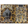 thumbnail image 1 of Cartas de póker Bicycle Leopard Deck tamaño póker edición limitada, 1 of 4