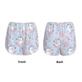 thumbnail image 6 of Sigee Summer Cute Unicorns for Women's Athletic Shorts High Waisted Running Shorts Pocket Sporty Short Gym Elastic Workout ShortsSmall, 6 of 9