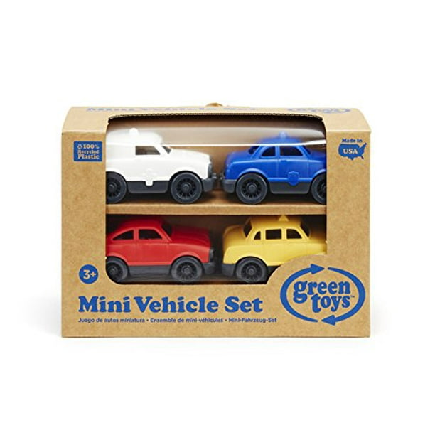 Green toys mini vehicle 4 pack clearance