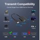 thumbnail image 5 of Cableader HDMI a VGA 1080P, HDMI macho a VGA hembra con audio para computadora portátil, PC, computadora de escritorio, TVbox, Xbox, PS3, PS4, etc. - Negro, 5 of 5