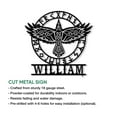 thumbnail image 3 of Custom Viking Raven Metal Sign – Norse Wall Decor Gift for Men, Dad, Husband, Son, 3 of 4