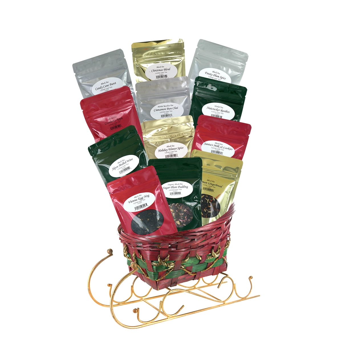 12 Days Of Christmas Teas Gift Basket