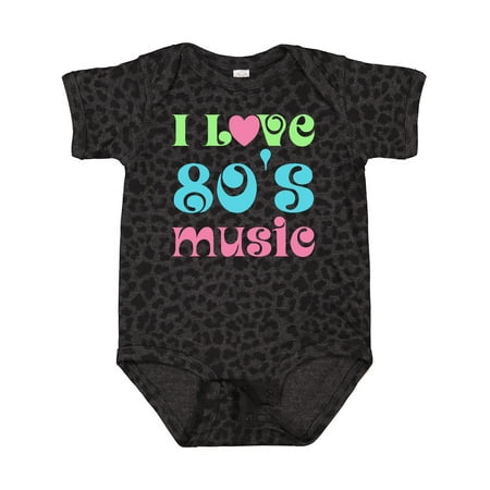 

Inktastic I Love 80 s Music Gift Baby Boy or Baby Girl Bodysuit