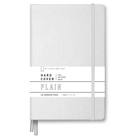 Cuaderno Minimalism Art Classic, 13 x 21 cm, 122 páginas