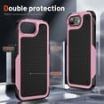 thumbnail image 3 of JTCASES for iPhone 7 Case, Hybird PC TPU Anti-slip, Shockproof  Bumper, Military Drop Resistant, Rugged Heacy Duty Full Body Protective Shell for iPhone 7, Slim Fit for Girls Men, Pink, 3 of 8