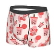 thumbnail image 2 of Daiia Milk Tea Men's Underwear Boxer Briefs, Cotton Stretch Moisture-Wicking Underwear-Medium, 2 of 9